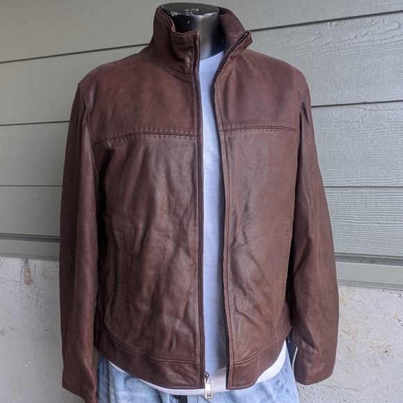 Overland Marcus Leather Jacket - Picture 1 of 14